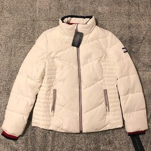 *NWT* Tommy Hilfiger White Puffer Coat
